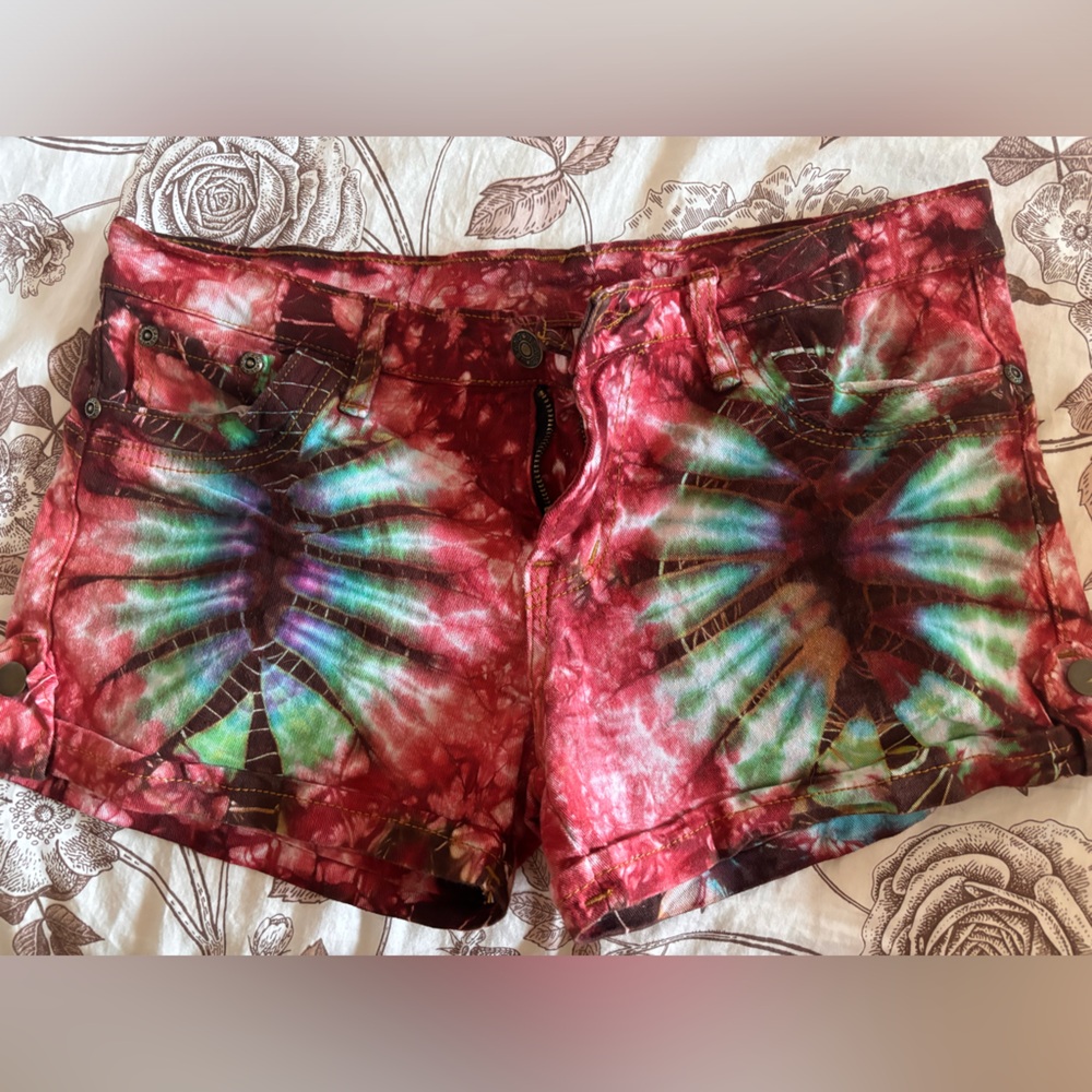 Gypsy Rose tie-dye shorts
